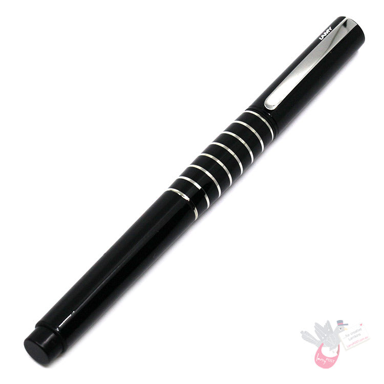 LAMY Accent Brilliant Rollerball Pen in Gloss Black - Diamond Lacquer Grip