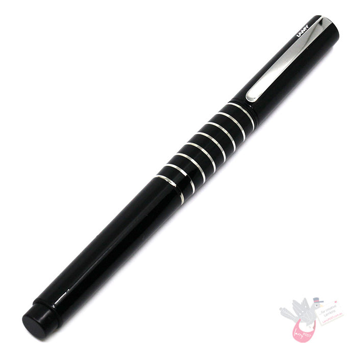 LAMY Accent Brilliant Rollerball Pen in Gloss Black - Diamond Lacquer Grip
