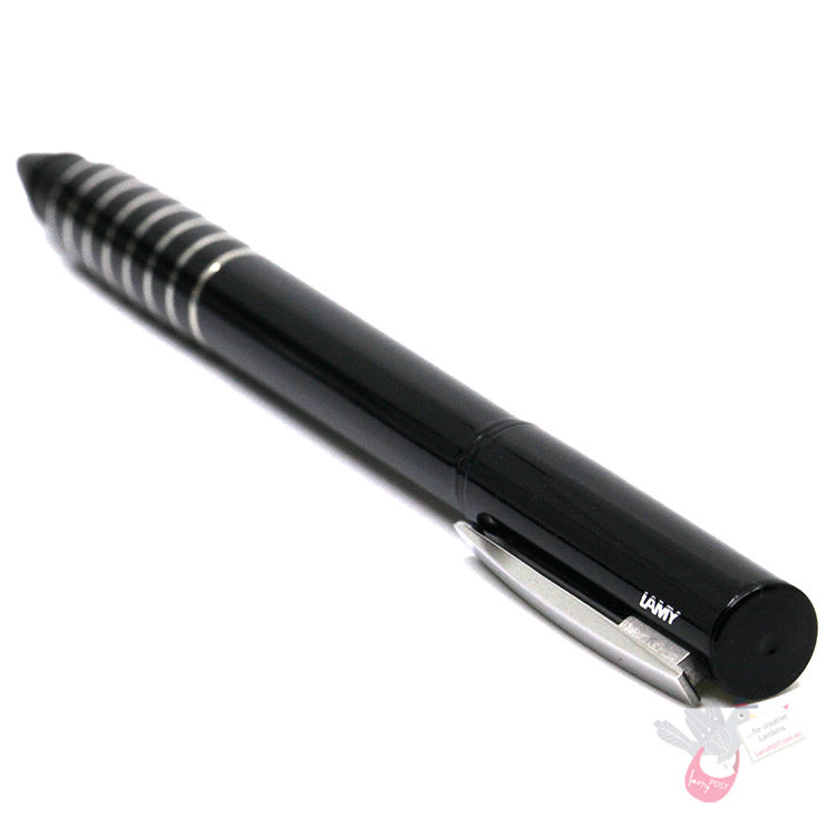LAMY Accent Brilliant Rollerball Pen in Gloss Black - Diamond Lacquer Grip