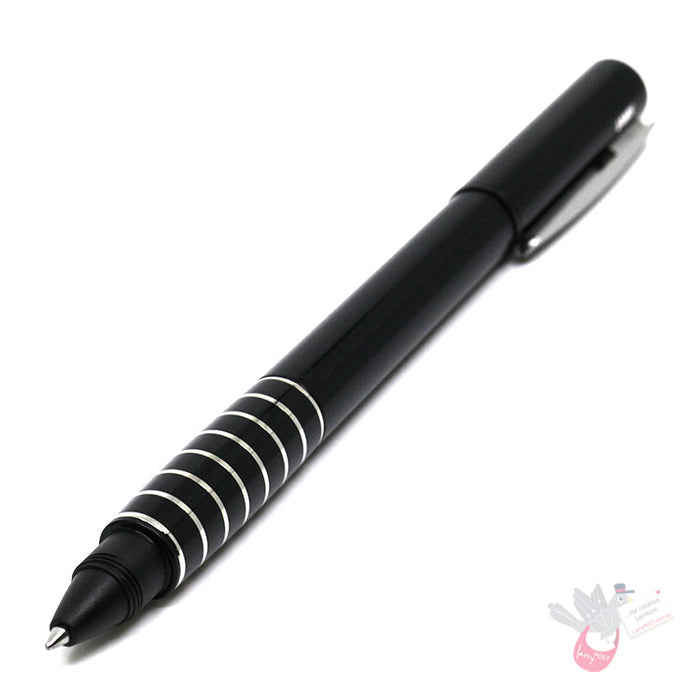 LAMY Accent Brilliant Rollerball Pen in Gloss Black - Diamond Lacquer Grip