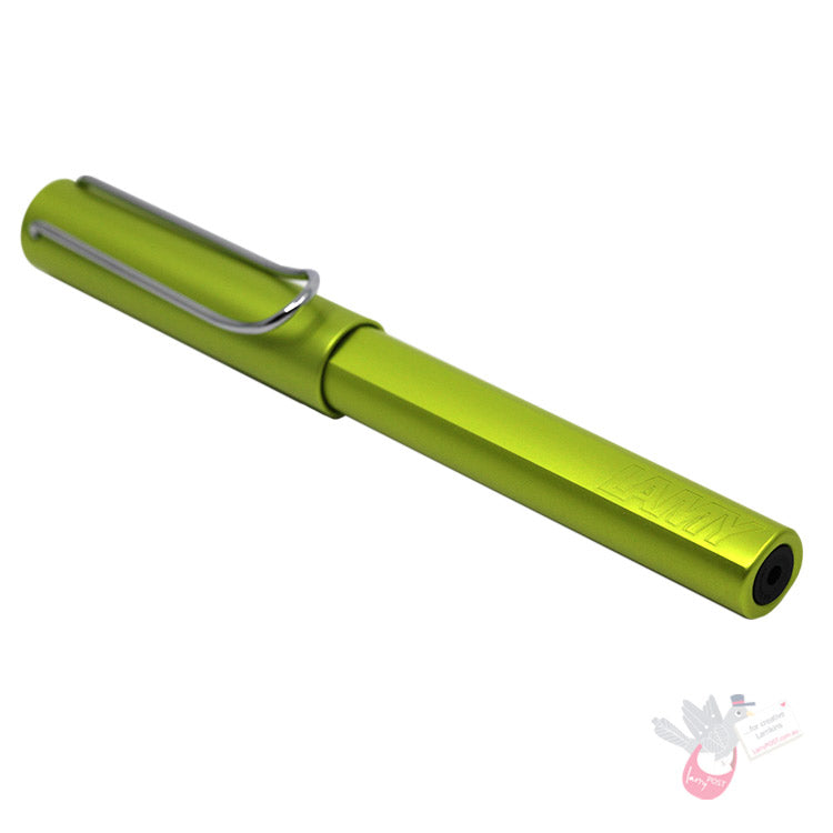 LAMY Al-Star Rollerball - Anodised Aluminium / Charged Green