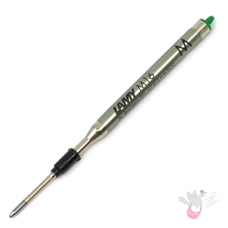 LAMY Ballpoint Pen Refill M16 - GREEN MEDIUM
