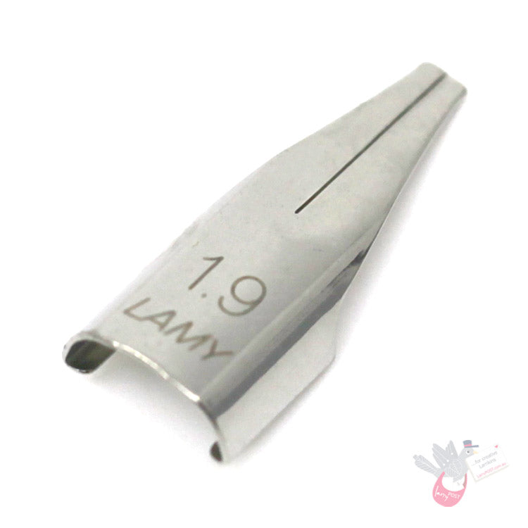 LAMY Stainless Steel Replacement Nib - Italic 1.9