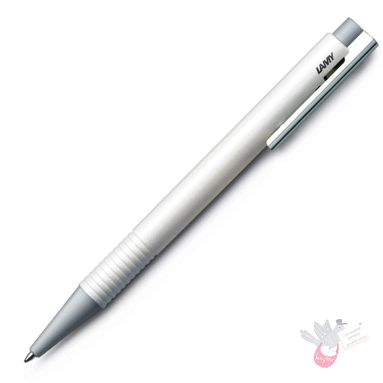 LAMY Logo Ballpoint Pen - Gloss White