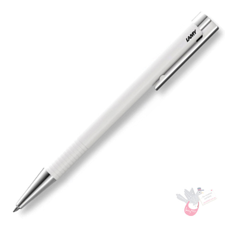 LAMY Logo Plus Ballpoint Pen - White