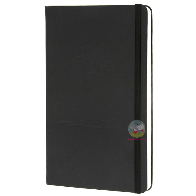 MOLESKINE Mickey Mouse Classic Hard Cover Notebook (A5) - Plain - Black