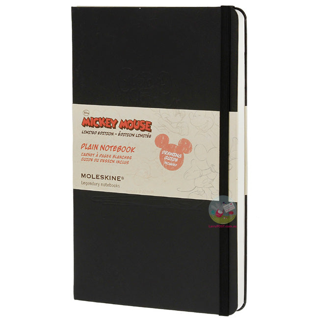 MOLESKINE’ÇÎå Mickey Mouse Classic Hard Cover Notebook Plain (A5) - Black