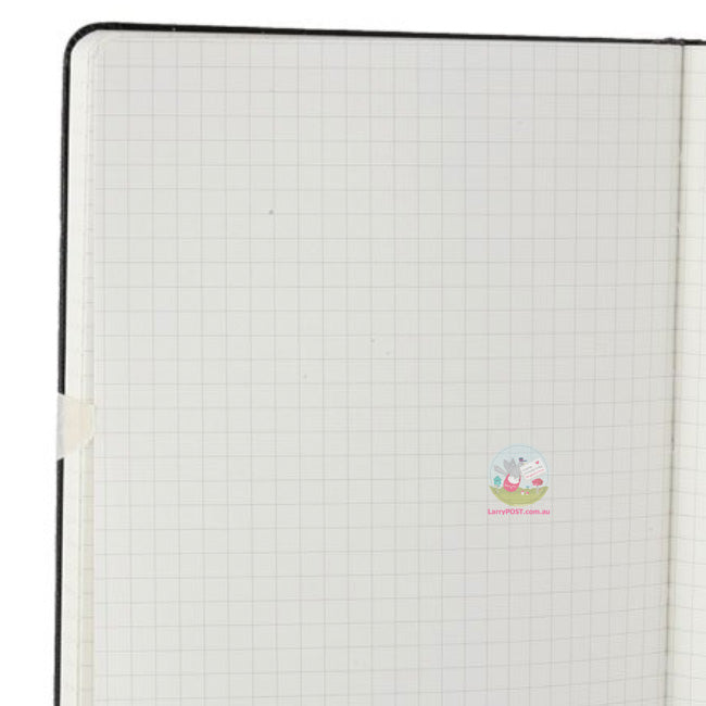 MOLESKINE Classic Hard Cover Notebook - Squared - Large (A5) - Sapphire Blue