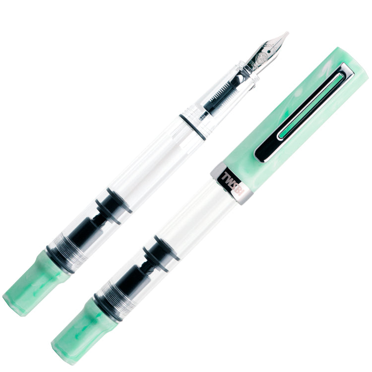 TWSBI Eco Fountain Pen - Amazonite - 1.1mm Italic (stub) Nib