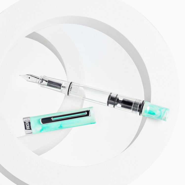 TWSBI Eco Fountain Pen - Amazonite - Broad Nib