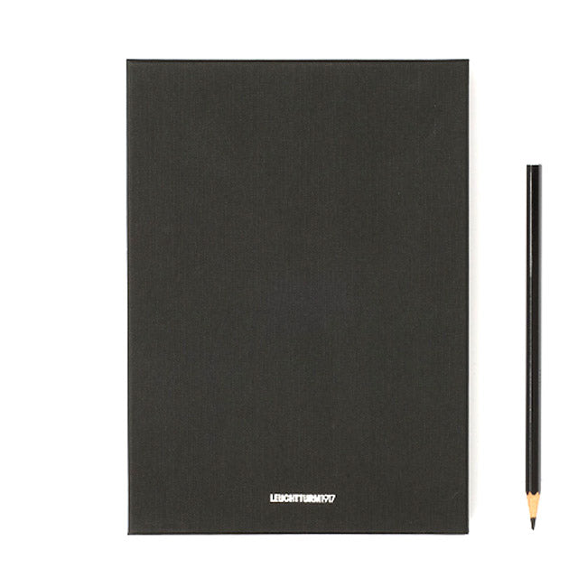 LEUCHTTURM1917 Genuine Leather - Medium (A5) - Black - Plain