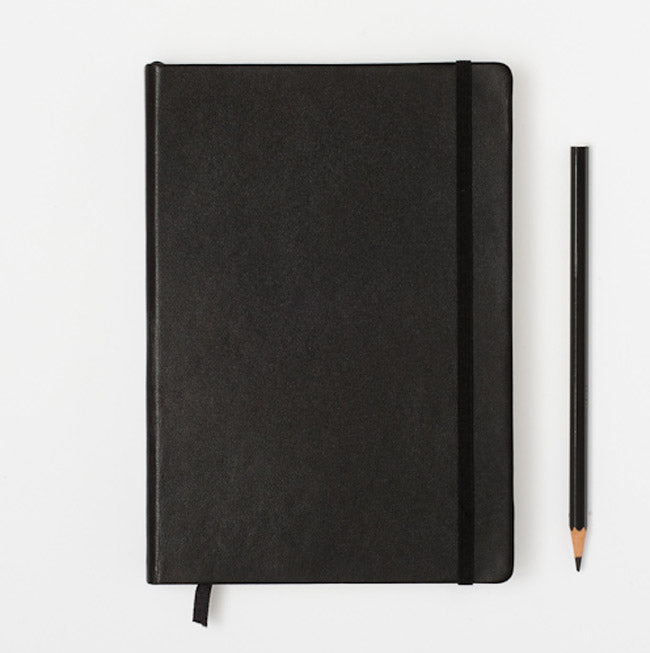 LEUCHTTURM1917 Genuine Leather - Medium (A5) - Black - Plain