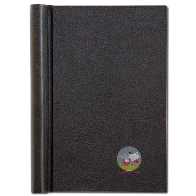 LEUCHTTURM1917 Peka Springback Binder showing larger spine (finish is now smooth Peka