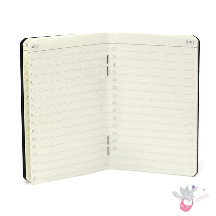 LEUCHTTURM1917 Mini Birthday Calendar - Extra Small (55 x 80mm)