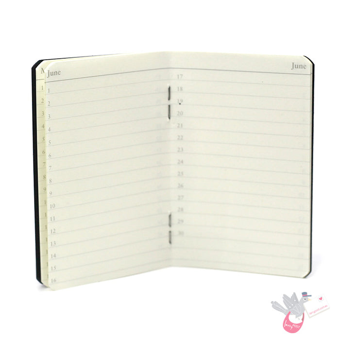 LEUCHTTURM1917 Mini Birthday Calendar - Extra Small (55 x 80mm)