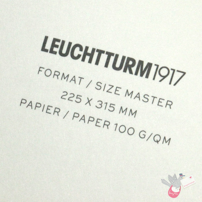 LEUCHTTURM1917 Classic Hard Cover - Master A4 - Squared - Forest Green