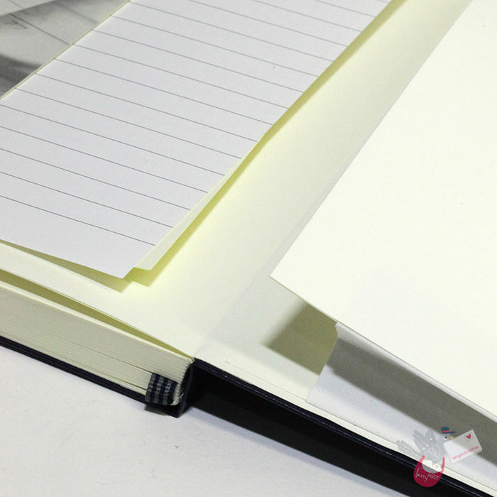 LEUCHTTURM1917 Classic Hard Cover - Master A4 - Plain - Navy