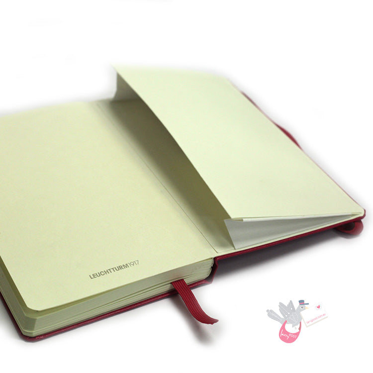 LEUCHTTURM1917 Classic Hard Cover - Pocket (A6) - Squared - Berry