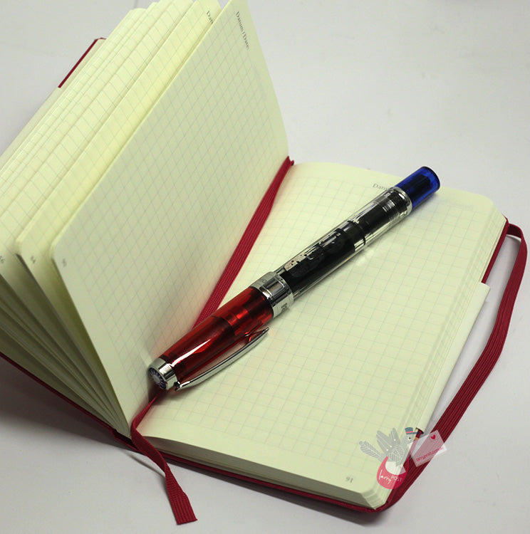 LEUCHTTURM1917 Classic Hard Cover - Pocket (A6) - Squared - Berry