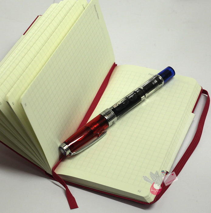 LEUCHTTURM1917 Classic Hard Cover - Pocket (A6) - Squared - Berry