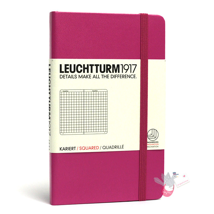 LEUCHTTURM1917 Classic Hard Cover (A6) - Squared - Pink