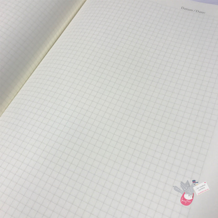 LEUCHTTURM1917 Classic Hard Cover - Master SLIM A4 - Squared / Grid - Forest Green