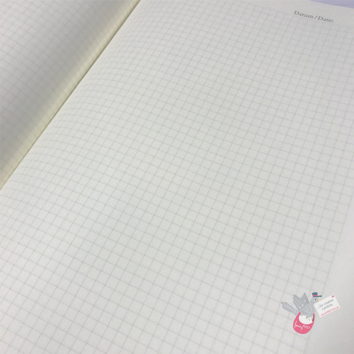 LEUCHTTURM1917 Classic Hard Cover - Master SLIM A4 - Squared / Grid - Forest Green