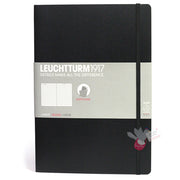 LEUCHTTURM1917 Composition Notebook Soft Cover - B5 - Ruled - Black