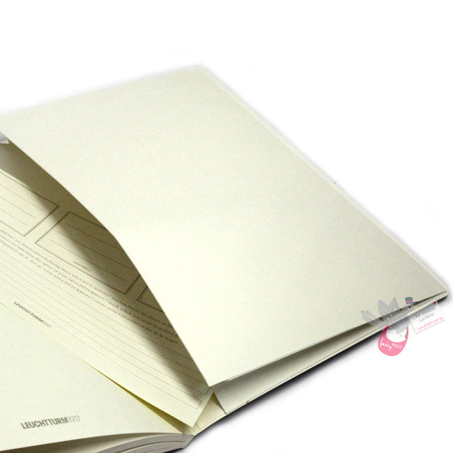 LEUCHTTURM1917 Composition Notebook Soft Cover - B5 - Ruled - Black
