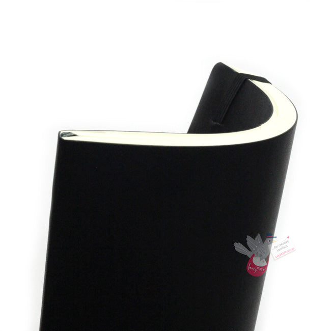 LEUCHTTURM1917 Composition Notebook Soft Cover - B5 - Ruled - Black