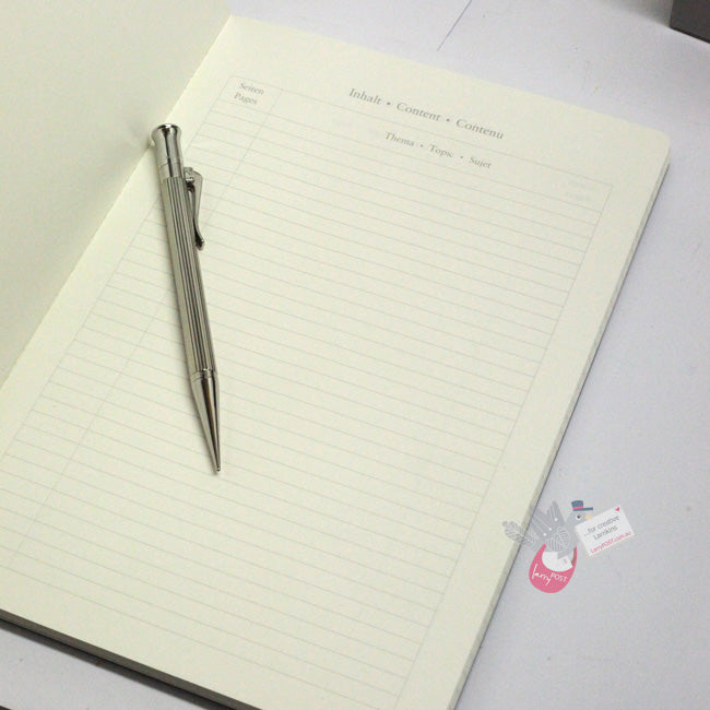 LEUCHTTURM1917 Composition Notebook Soft Cover - B5 - Ruled - Black