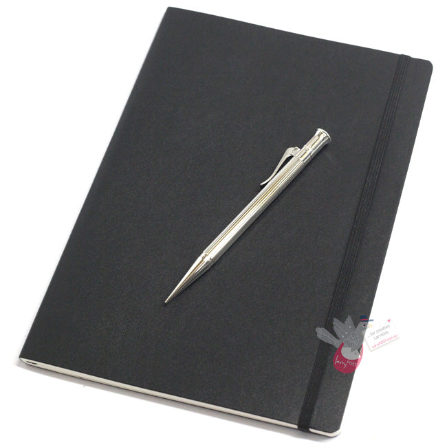 LEUCHTTURM1917 Composition Notebook Soft Cover - B5 - Ruled - Black