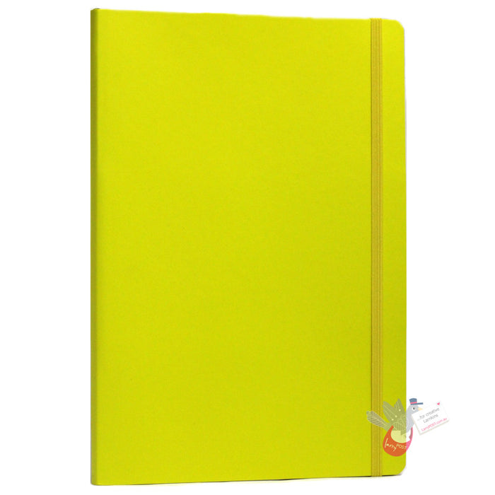 LEUCHTTURM1917 Composition Notebook Soft Cover - B5 - Plain - Lemon Yellow