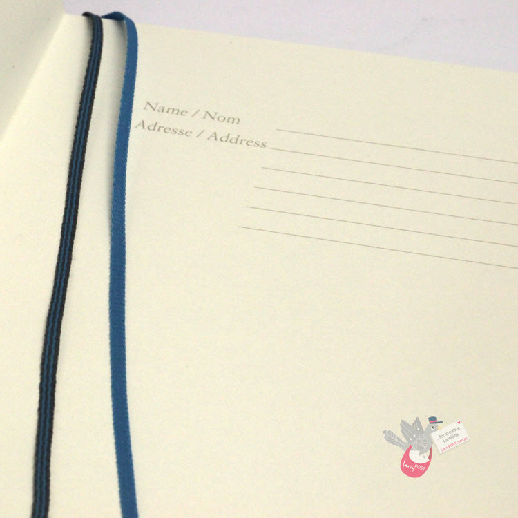 LEUCHTTURM1917 Composition Notebook Soft Cover - B5 - Plain - Nordic Blue