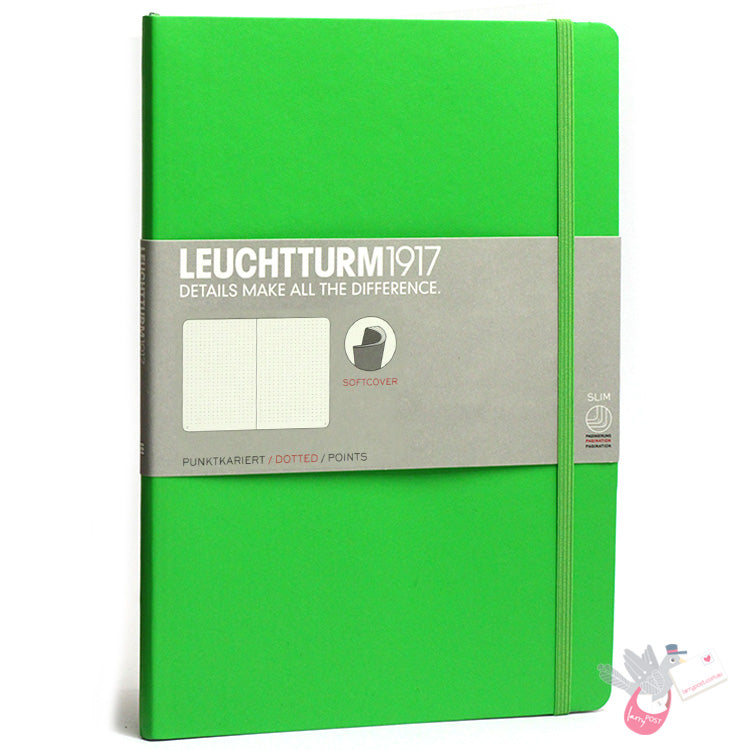 LEUCHTTURM1917 Composition Notebook Soft Cover - B5 - Dotted - Fresh Green