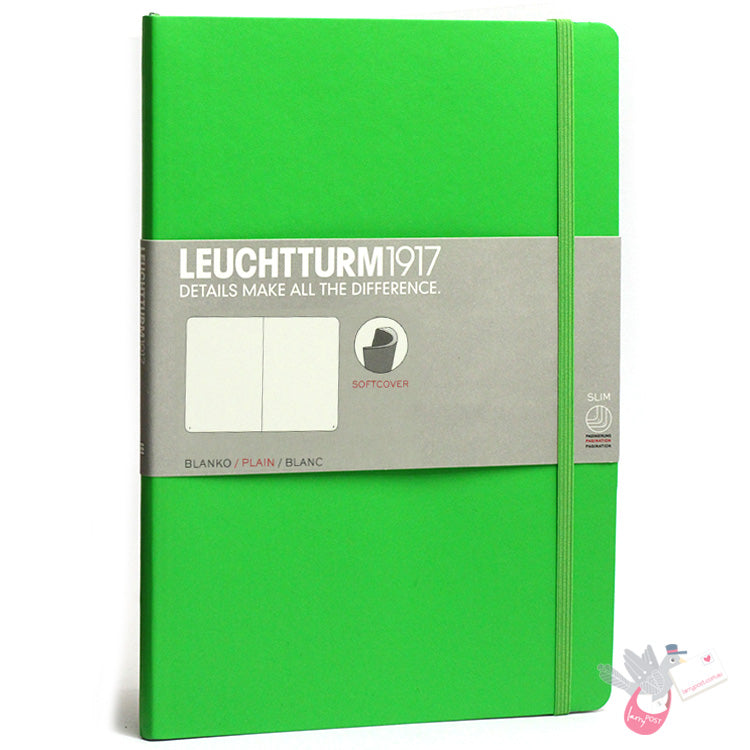 LEUCHTTURM1917 Composition Notebook Soft Cover - B5 - Plain - Fresh Green