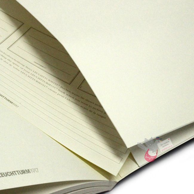 LEUCHTTURM1917 Composition Notebook Soft Cover - B5 - Plain - Fox Red