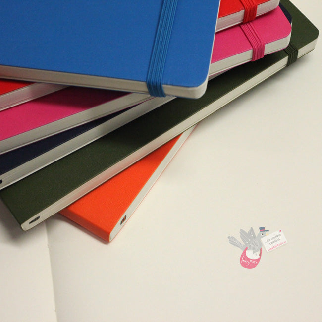 LEUCHTTURM1917 Composition Notebook Soft Cover - B5 - Plain - Azure Blue