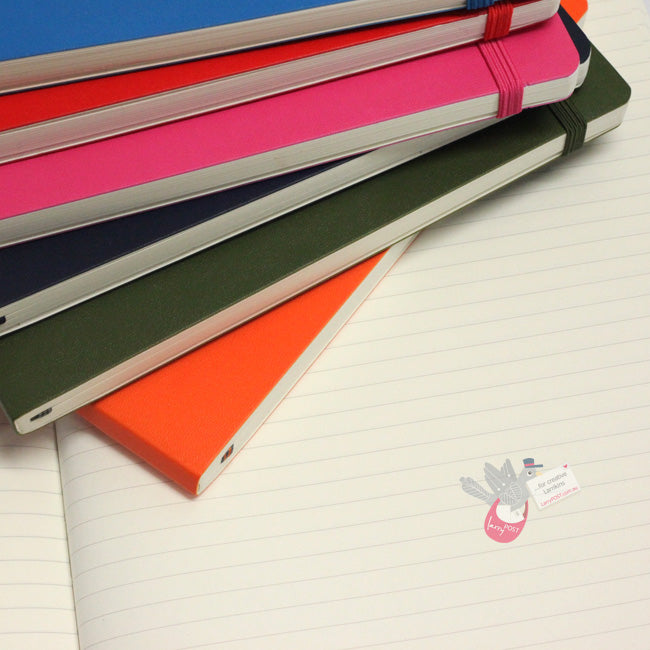 LEUCHTTURM1917 Composition Notebook Soft Cover - B5 - Ruled - Black