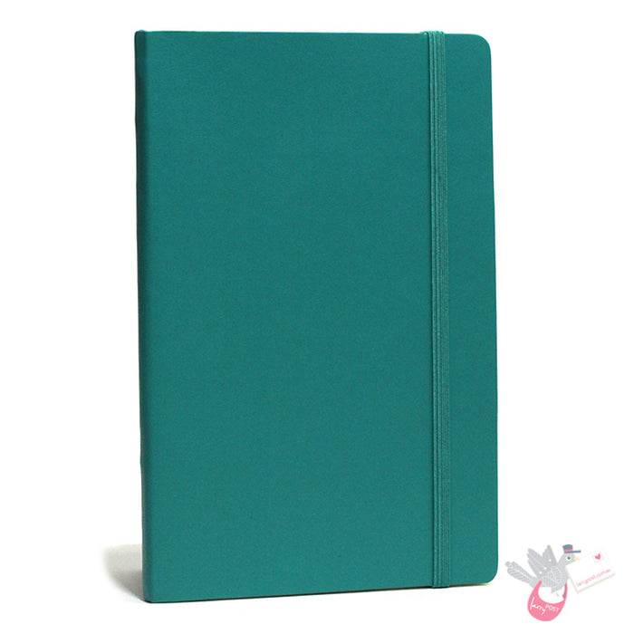 LEUCHTTURM1917 Composition Notebook Soft Cover - B6 - Ruled - Emerald Green