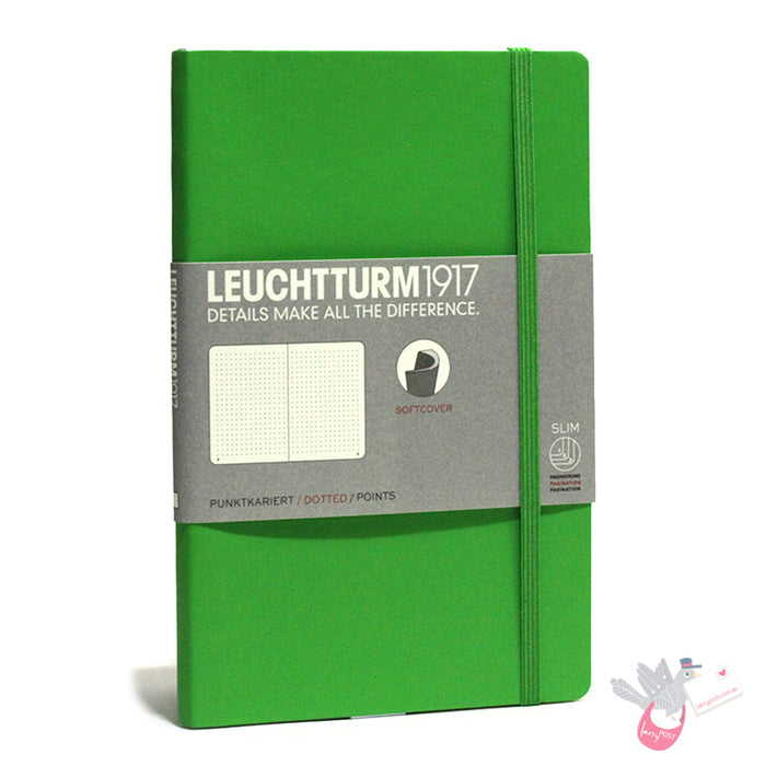 LEUCHTTURM1917 Composition Notebook Soft Cover - B6 - Dotted - Fresh Green