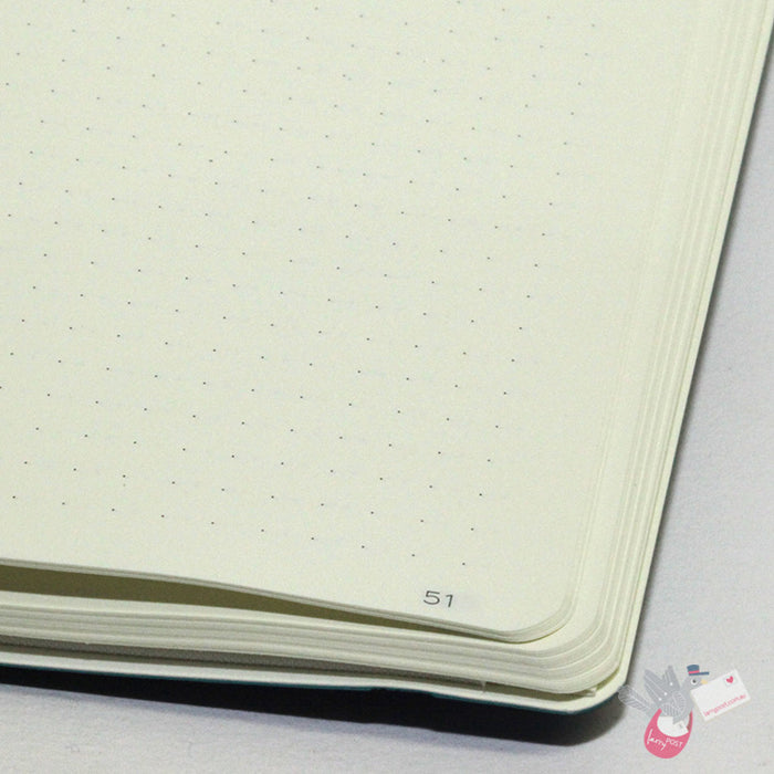 LEUCHTTURM1917 Paperback Notebook Soft Cover - B6 - Dotted - Pacific Green