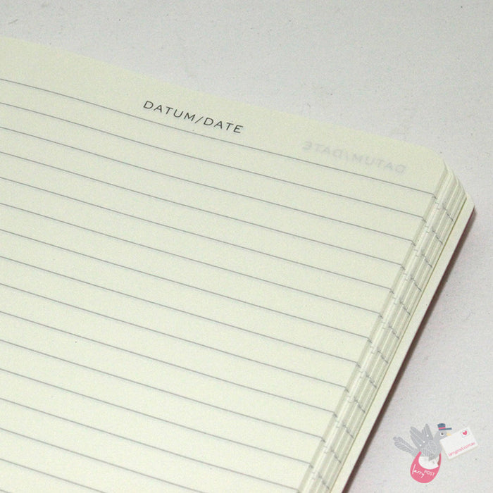 LEUCHTTURM1917 Composition Notebook Soft Cover - B6 - Ruled - Port Red