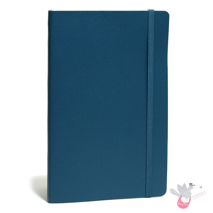 LEUCHTTURM1917 Composition Notebook Soft Cover - B6 - Plain - Pacific green