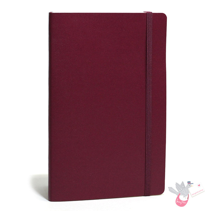 LEUCHTTURM1917 Composition Notebook Soft Cover - B6 - Ruled - Port Red