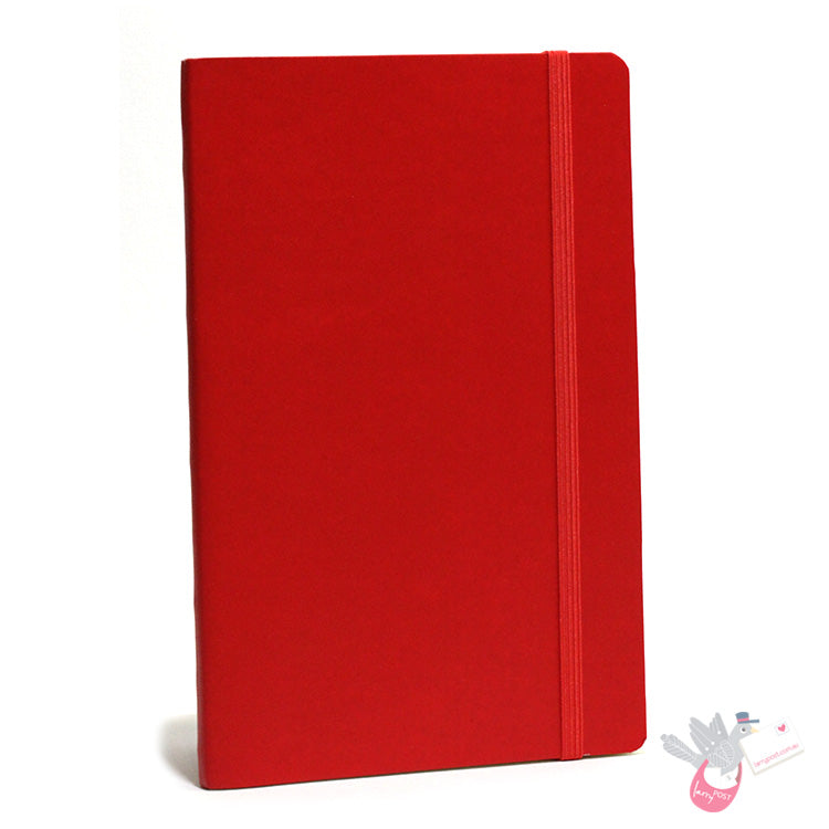 LEUCHTTURM1917 Paperback Notebook Soft Cover - B6 - Ruled - Red