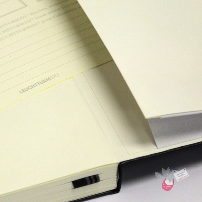LEUCHTTURM1917 Classic Hard Cover - Medium (A5) - Ruled - Black