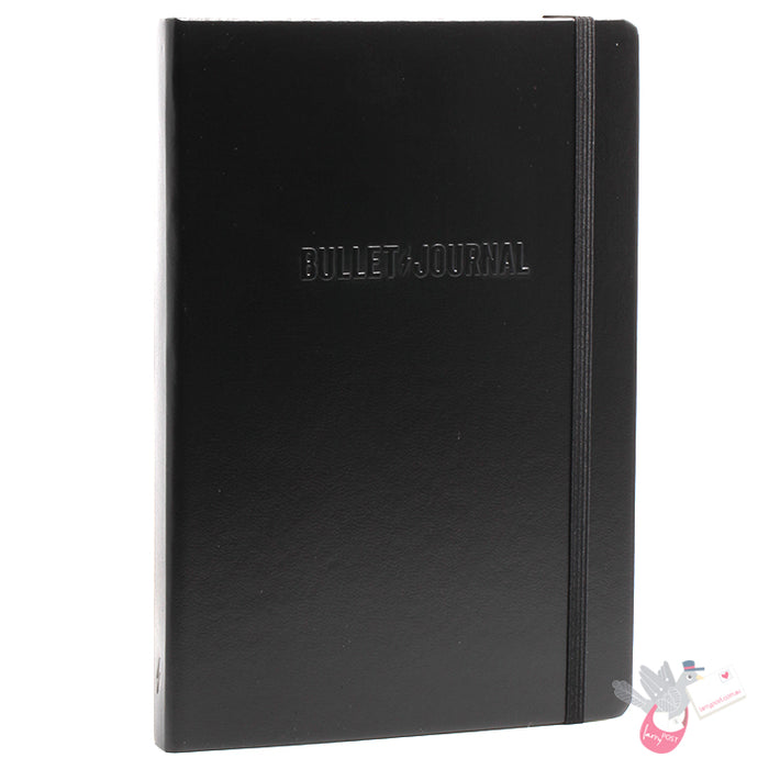 LEUCHTTURM1917 Bullet Journal Edition 2 - 120gsm Paper - Medium (A5) - Dotted - Black