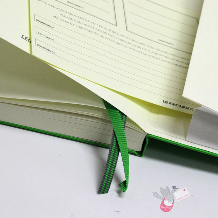 LEUCHTTURM1917 Classic Hard Cover - Medium (A5) - Squared / Grid - Fresh Green