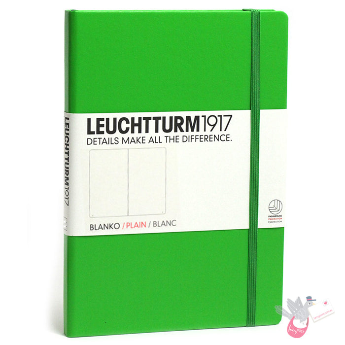 LEUCHTTURM1917 Classic Hard Cover - Medium (A5) - Plain - Fresh Green